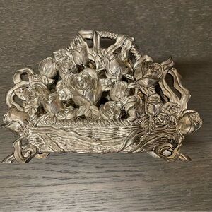 Vintage Silverplated Napkin Holder